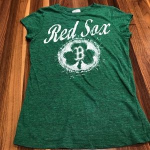 Red Sox and Celtics green t-shirt. Boston!!!!
